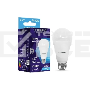 Лампа светодиодная TOKOV ELECTRIC 30Вт А70 6500К Е27 176-264В
