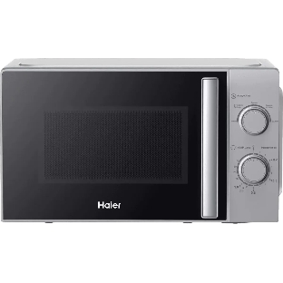 Микроволновая печь Haier HMB-MM207SA серебристый, 20 л, 700 Вт, переключатели - поворотный механизм