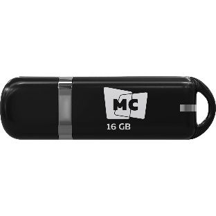 Флешка USB MORE CHOICE МФБ16 Black (4620202558862), 16GB, USB 3.0, R/W 25/15, черный