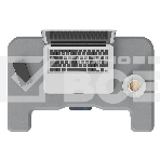 Стол для ноутбука Cactus VM-FDE101 столешница МДФ серый 80x60x123см (CS-FDE101WGY), фото16