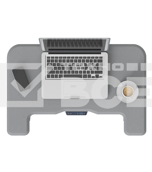 Стол для ноутбука Cactus VM-FDE101 столешница МДФ серый 80x60x123см (CS-FDE101WGY)