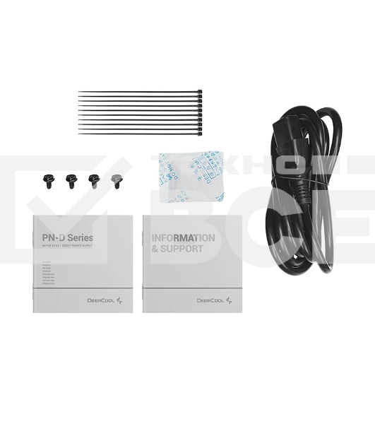 Блок питания Deepcool / GamerStorm PN850D, 850Вт, 80 PLUS Gold, 120мм, модульный, черный