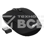 Мышь беспроводная Acer OMR050 черный, 1600 dpi, радиоканал, Bluetooth, USB, кнопки - 6, фото21