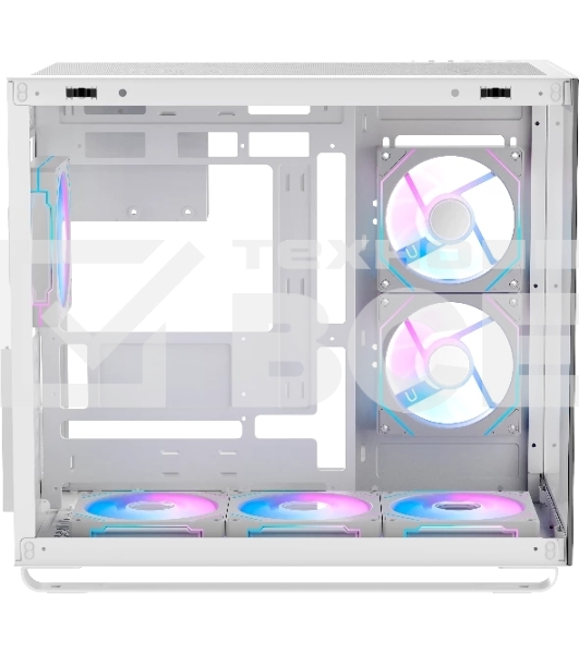 Корпус  Ocypus Iota C70 WH ARGB ATX / win / white / 6 ARGB fans / no PSU / Tempered Glass