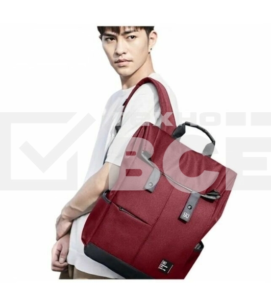 Рюкзак Ninetygo URBAN Oxford College Backpack Red (219570)