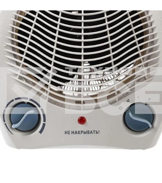 Тепловентилятор Engy EN-509 настольный, белый, 2000 Вт, 20 м2, термостат