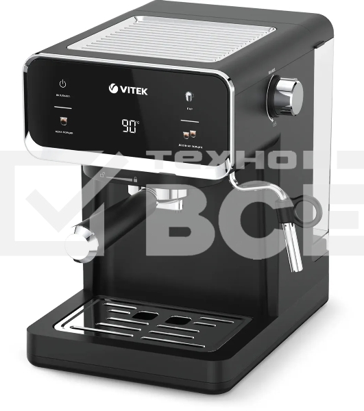 Кофеварка рожковая Vitek VT-1516 1000Вт черный