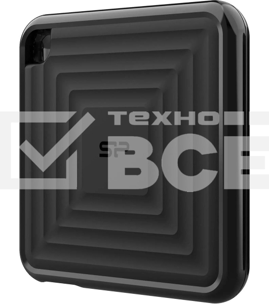 Накопитель SSD Silicon Power PC60 USB-C 512Gb SP512GBPSDPC60CK 1.8