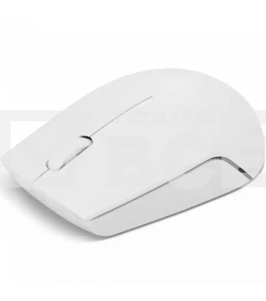 Мышь беспроводная Lenovo 300 светло-серый, 1000 dpi, радиоканал, USB, кнопки - 3