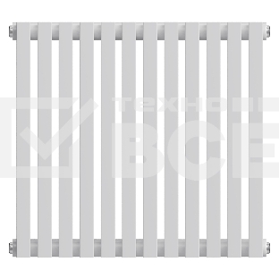 Дизайн-радиатор Royal Thermo Shift Q30 C2050 - 12 секц. RAL9016