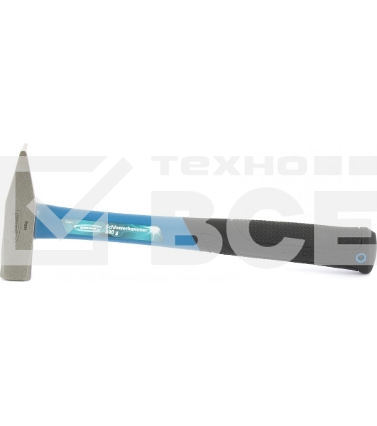 Молоток слесарный Gross 10276 500 г, квадратный боек, фиберглассовая обрезиненная рукоятка