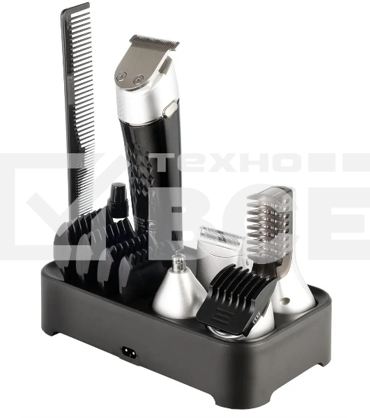 Триммер Centek CT-2132 черный/серый