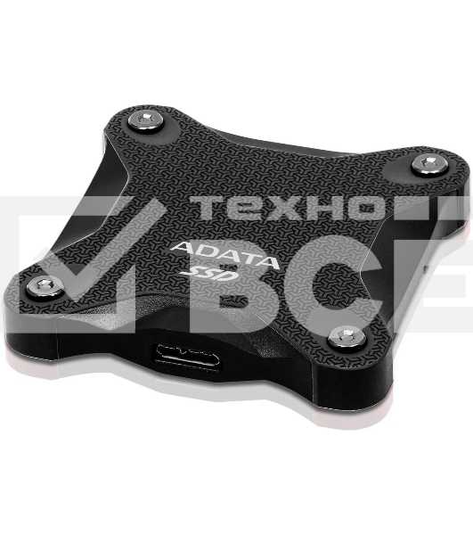 Внешний SSD ADATA SD620, 1TB, USB 3.2 Gen 2 Type-A, R/W 550/480, черный