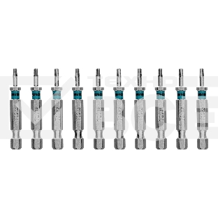Бита Gross Torx 10х50 мм, сталь S2, шестигр., 10 шт.
