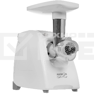 Мясорубка электрическая Аксион М35.01 белый, 1500 Вт, 1.7 кг/мин, реверс, защита от перегрузки, насадки - 4