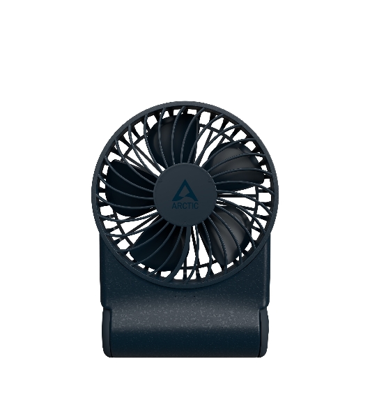 Вентилятор Arctic Cooling Arctic Summair 2Go темно-синий, настольный, 5 Вт, бесступенчатая регулировка, 9.1 см