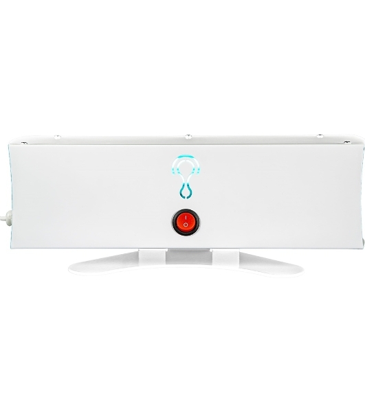 Бактерицидный рециркулятор Поток С100 Wi-Fi белый/черный, 15 м², 35 м³/ч, 1 безозоновая УФ-лампа, сменный фильтр M5, управление со смартфона, уровень шума до 35 дБ