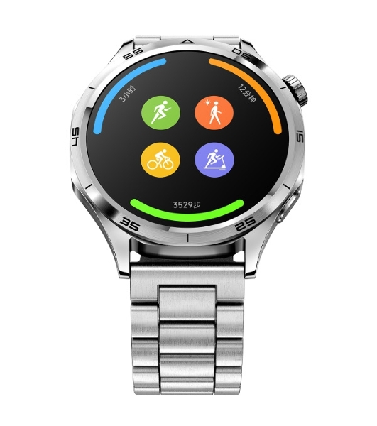 Умные часы Mibro GT, 1.43' AMOLED, Bluetooth 5.3, 5ATM, серебристый