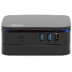 Неттоп IRU 110JLCN Cel N4500 (1.1) 8Gb SSD256Gb UHDG Windows 11 Pro GbitEth WiFi BT черный (2152163), фото 1