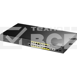Коммутатор Cudy GS2018PS2-200W (L2) 16x1Гбит/с 2SFP 16PoE+ 200W управляемый