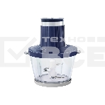 Чоппер Centek CT-1397 (синий) 600Вт 2 скорости, стеклянная чаша 2 л, 4 лезвия, резиновое основание, фото 1