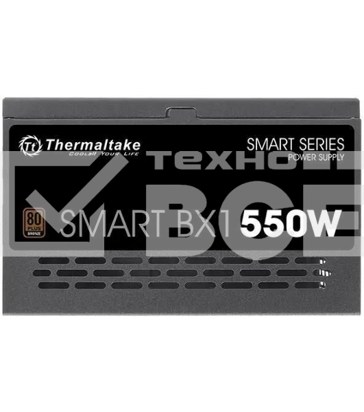 Блок питания Thermaltake Smart BX1 SE ATX 550W 80+ bronze 24pin APFC 120мм fan color LED 6xSATA RTL