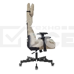 Кресло игровое Бюрократ VIKING KNIGHT LT21 FABRIC песочный крестовина металл/пластик, фото47