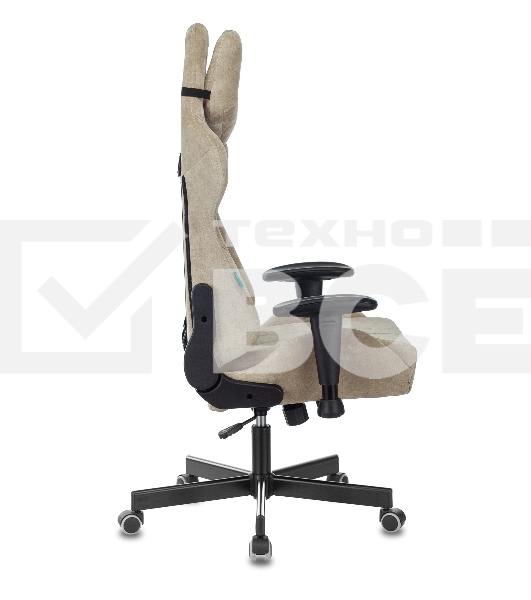 Кресло игровое Бюрократ VIKING KNIGHT LT21 FABRIC песочный крестовина металл/пластик