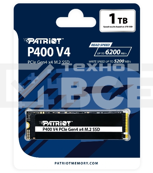 Накопитель SSD Patriot M.2 2280 1Tb P400VP1TBM28H