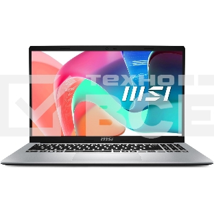 Ноутбук MSI Modern 15 F1MG-801XRU серебристый Intel Core 5 120U/16Gb/SSD 512Gb/15.6