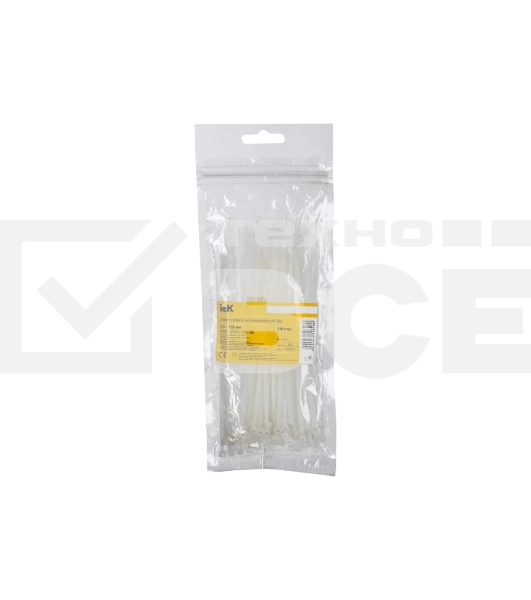 Хомут Iek UHH31-D025-150-100 2,5х150 мм нейлон (100 шт)