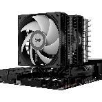 Кулер для процессора/CPU Cooler PCCooler RT620 ARGB BK (250W, 4-pin PWM, 157мм, Al/Cu, 6x6мм, 2x120мм, 73.32CFM, 34.9dBA, 2200RPM, S: 1851/1700/1200/115X, AM5/AM4, черный), фото2