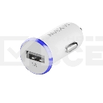 Автомобильное зарядное устройство Maxvi CCM-101WB USB 1А бело-синий, фото 1