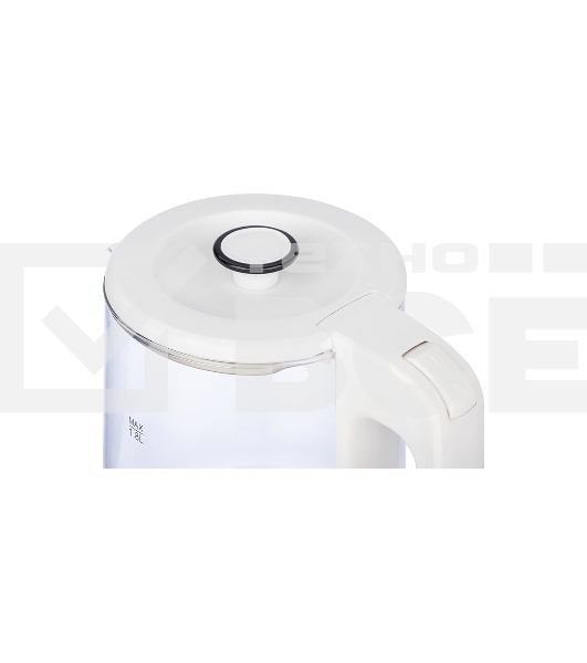 Чайник Homestar HS-1008 (1,8 л), стекло, белый