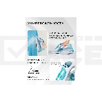 Утюг Galaxy Line GL 6127, бирюзовый, паровой, 2200 Вт, постоянный пар 50 г/мин, паровой удар 170 г/мин, функции: самоочистка, антикапля, антинакипь, функция увлажнения, вертикальное отпаривание, защита от перегрева, индикатор нагрева, керамическое покрыти, фото10