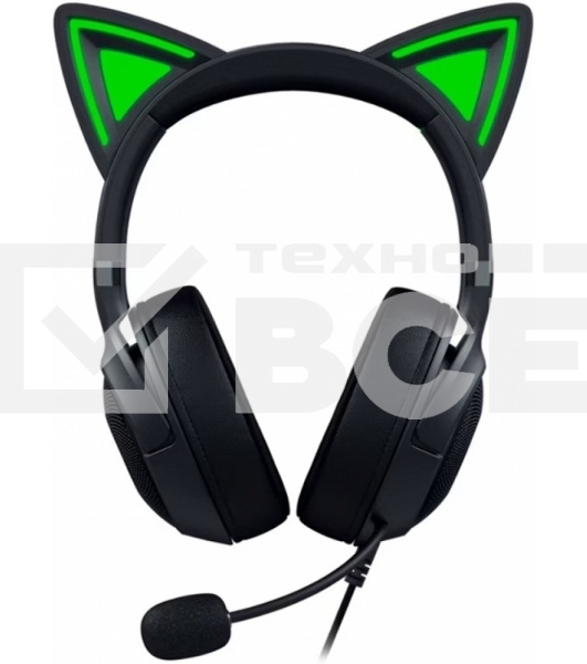 Гарнитура проводная Razer Kraken Kitty V2 - черный Headset черный