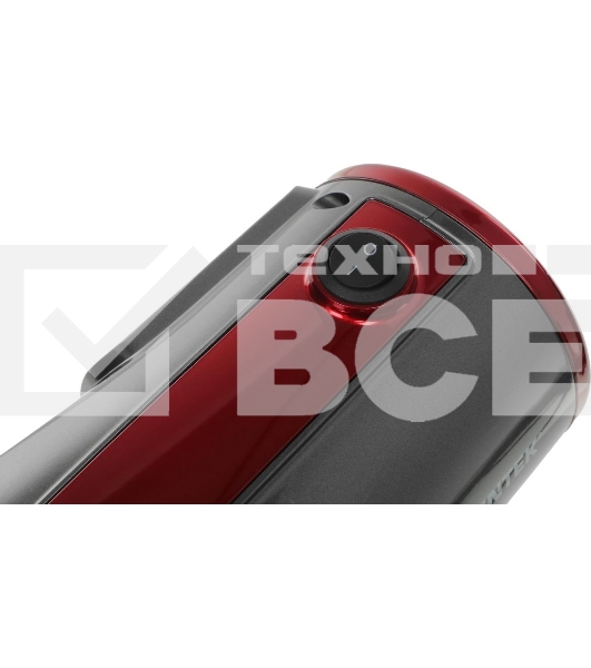 Пылесос вертикальный Centek CT-2561 красный/черный, питание от сети, 150 Вт, уборка сухая, пылесборник 0.5 л