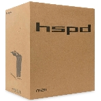 Компьютерный корпус без блока питания Case HSPD M211, Mesh Mini-tower, Black, TG, 0.7 SPCC, no fans,mATX, mITX, 175/330/150мм, 2x2.5', 1x3.5', 4xPCI, 2xUSB-A 3.0, ARGb strip, 336x211x350мм, фото2