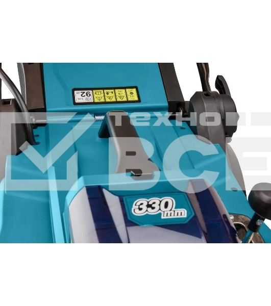 Газонокосилка роторная Makita DLM330Z, 33см, несамоходная, без АКБ, без ЗУ