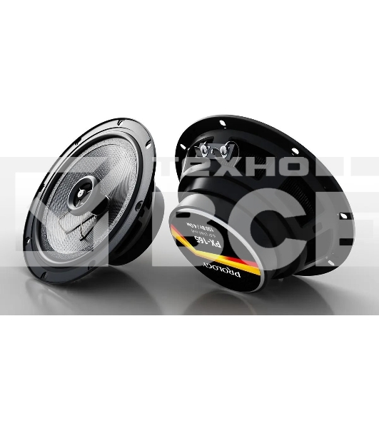 Колонки автомобильные Prology PX-165 150Вт 90дБ 4Ом 16см (6.5дюйм) (ком.:2кол.) коаксиальные двухполосные