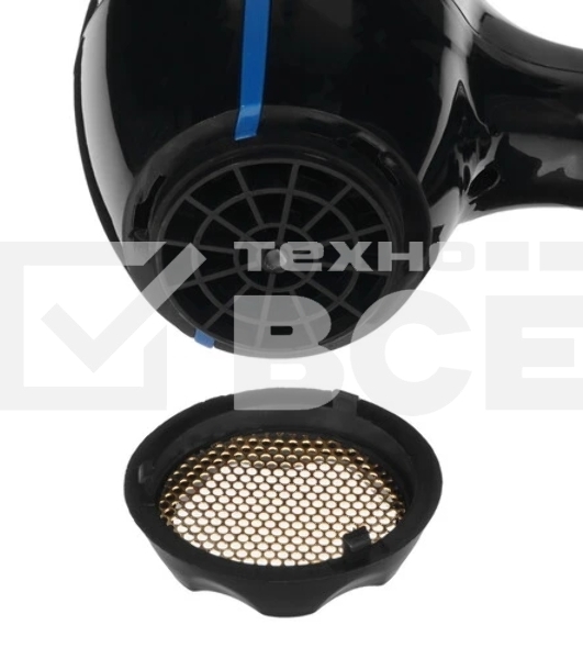 Фен Centek CT-2227 Professional черный, 2200 Вт