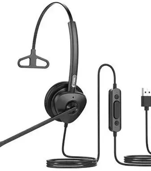 Гарнитура проводная Fanvil HT301-U, моно, USB