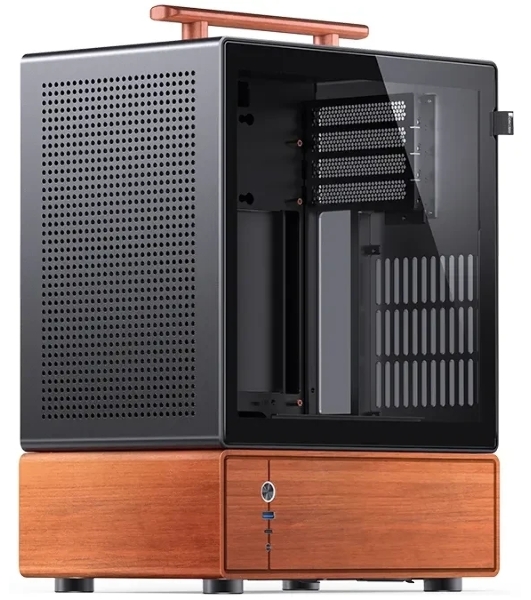 Корпус Jonsbo T7 Black, Mini-Tower, чёрный