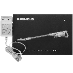 Пылесос вертикальный Redmond VH1318 белый/оранжевый, питание от аккумулятора, 200 Вт, уборка сухая, пылесборник 0,3 л, фото9