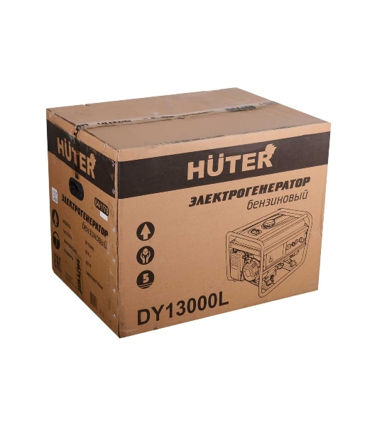Электрогенератор бензиновый Huter DY13000L, 11 кВт, 86 дБ, 88.4 кг