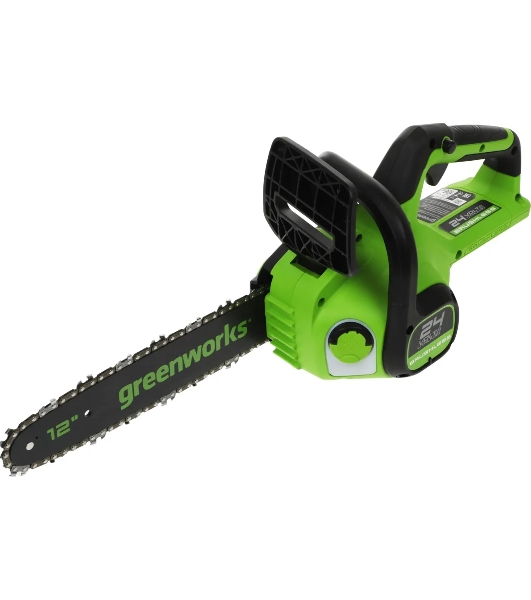 Цепная пила аккумуляторная Greenworks GD24CS30, 24V, 30 см, бесщеточная, без АКБ и ЗУ [2007007]