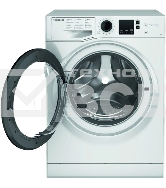 Стиральная машина Hotpoint NSS 6015 K RU белый, загр. фронтальная макс.: 6 кг 1000 об/мин класс: А