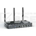 VPN-маршрутизатор TP-Link ER706W Omada с гигабитными портами и поддержкой Wi-Fi AX3000, 1 гиг. SFP WAN/LAN, 1 гиг. RJ45 WAN, 4 гиг. RJ45 WAN/LAN, USB 3.0, до 574 М/с на 2,4 ГГц + до 2402 М/с, фото2