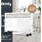Конвектор Domfy DCW-CH1220 белый, 2000 Вт, 25 м2, термостат, фото16