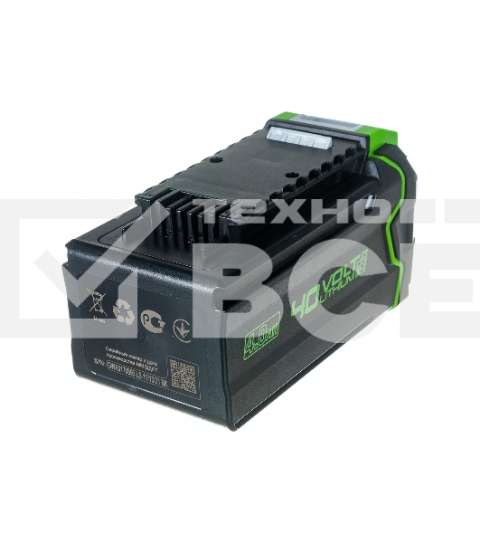 Аккумулятор Greenworks G40B4, {40V, 4 А.ч} [2927007]